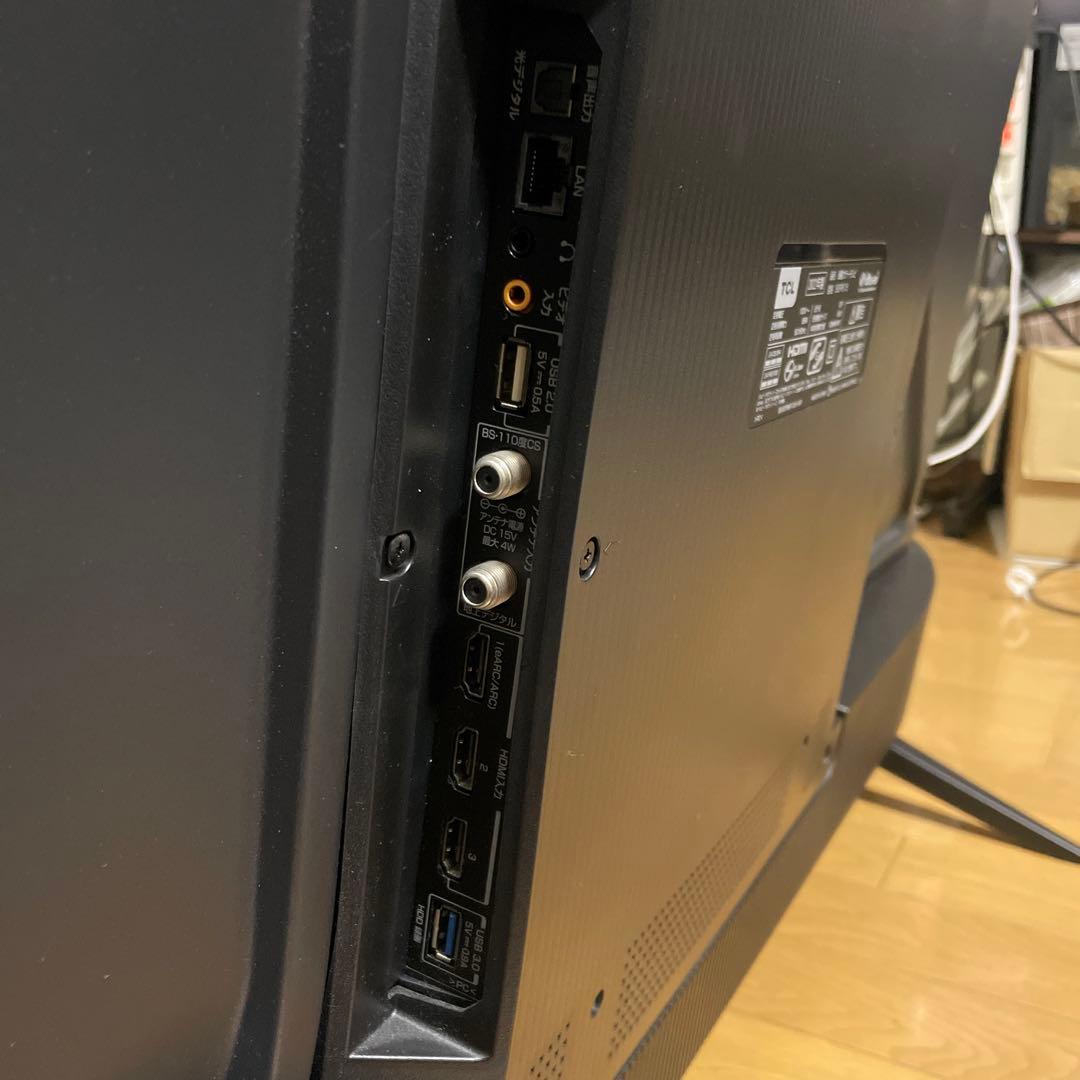 【最終値下げ】TCL 50型スマート液晶テレビ 4K 50P615 2022年製