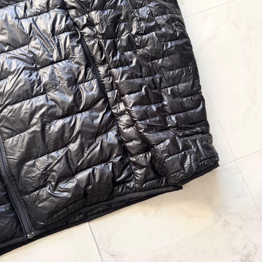 美品 パタゴニア マイクロパフフーディ プリマフィル ブラック XL