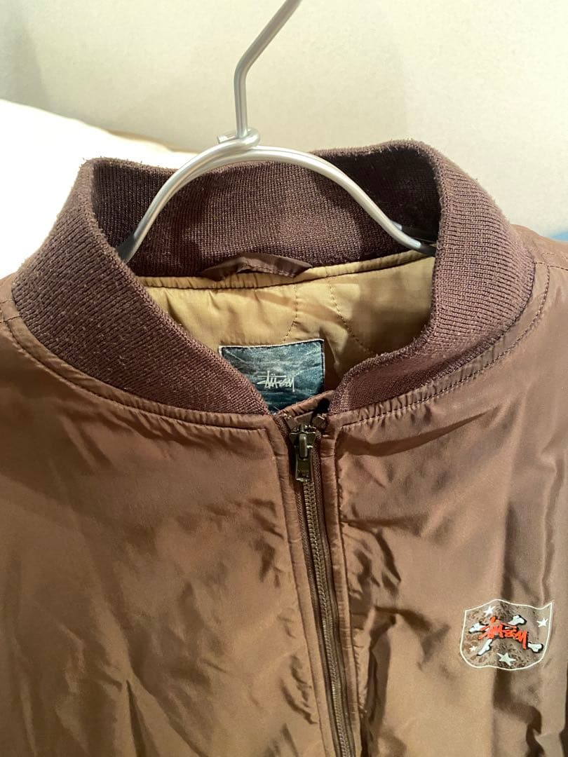【90s】OLD STÜSSY クロスボーン ナイロンJKT