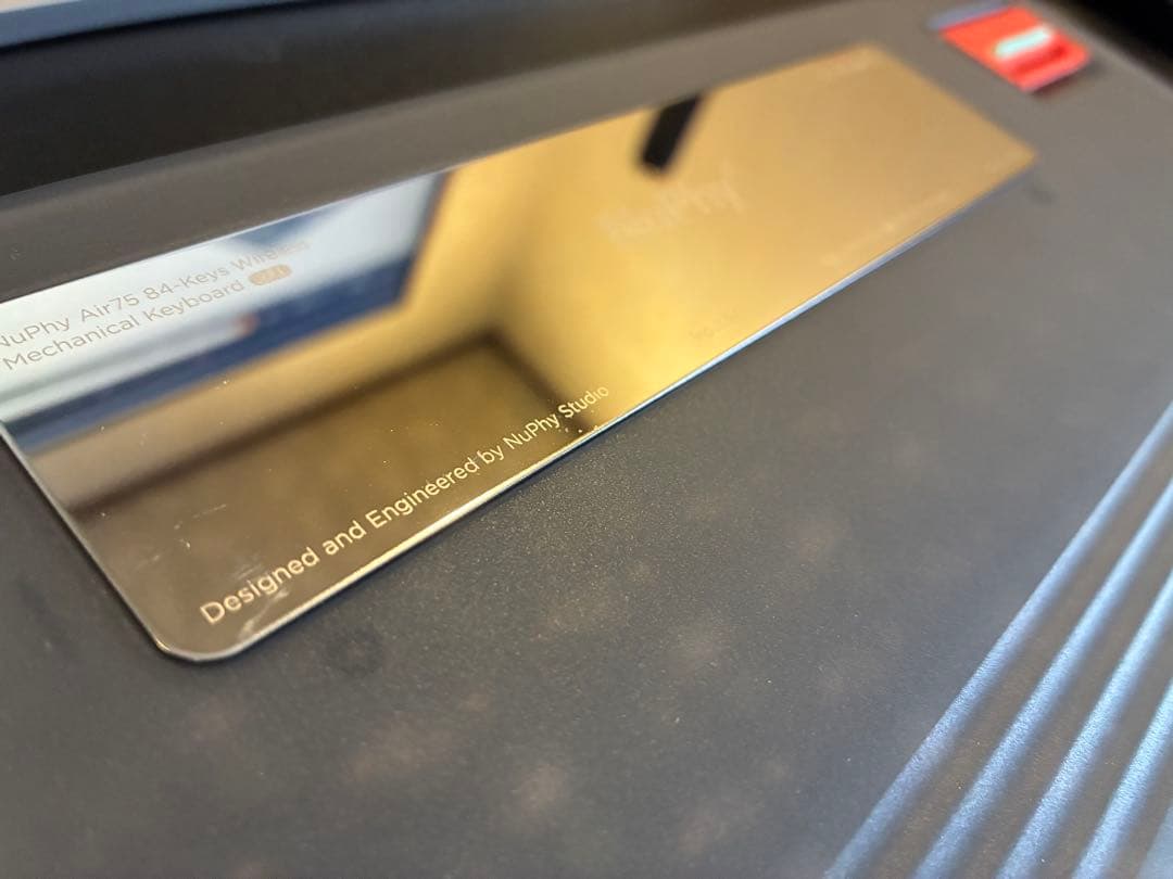 キーボード nuphy air75 v2