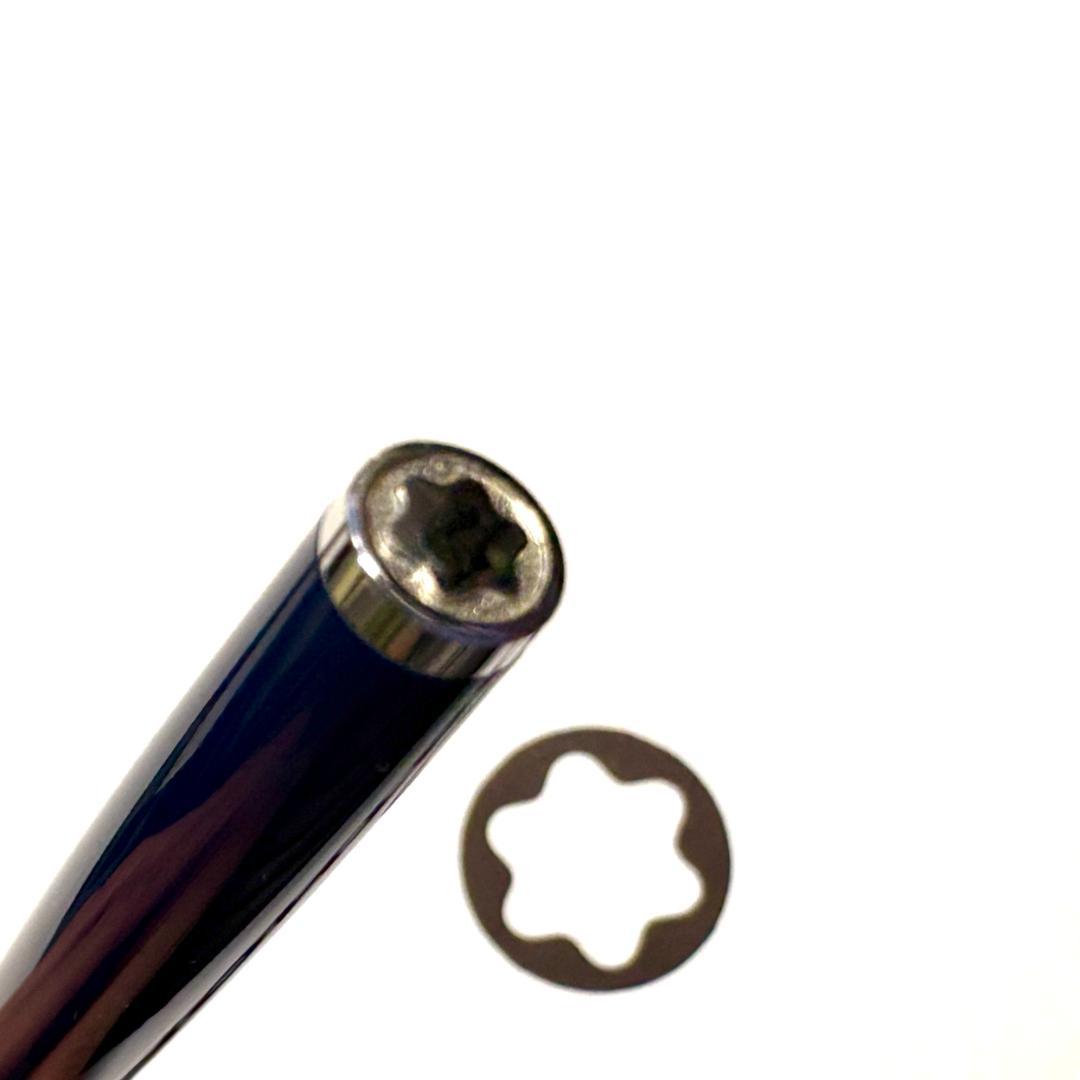 314.モンブラン　PIX　RB　ネイビー/Pt　MB114809　美品　希少品