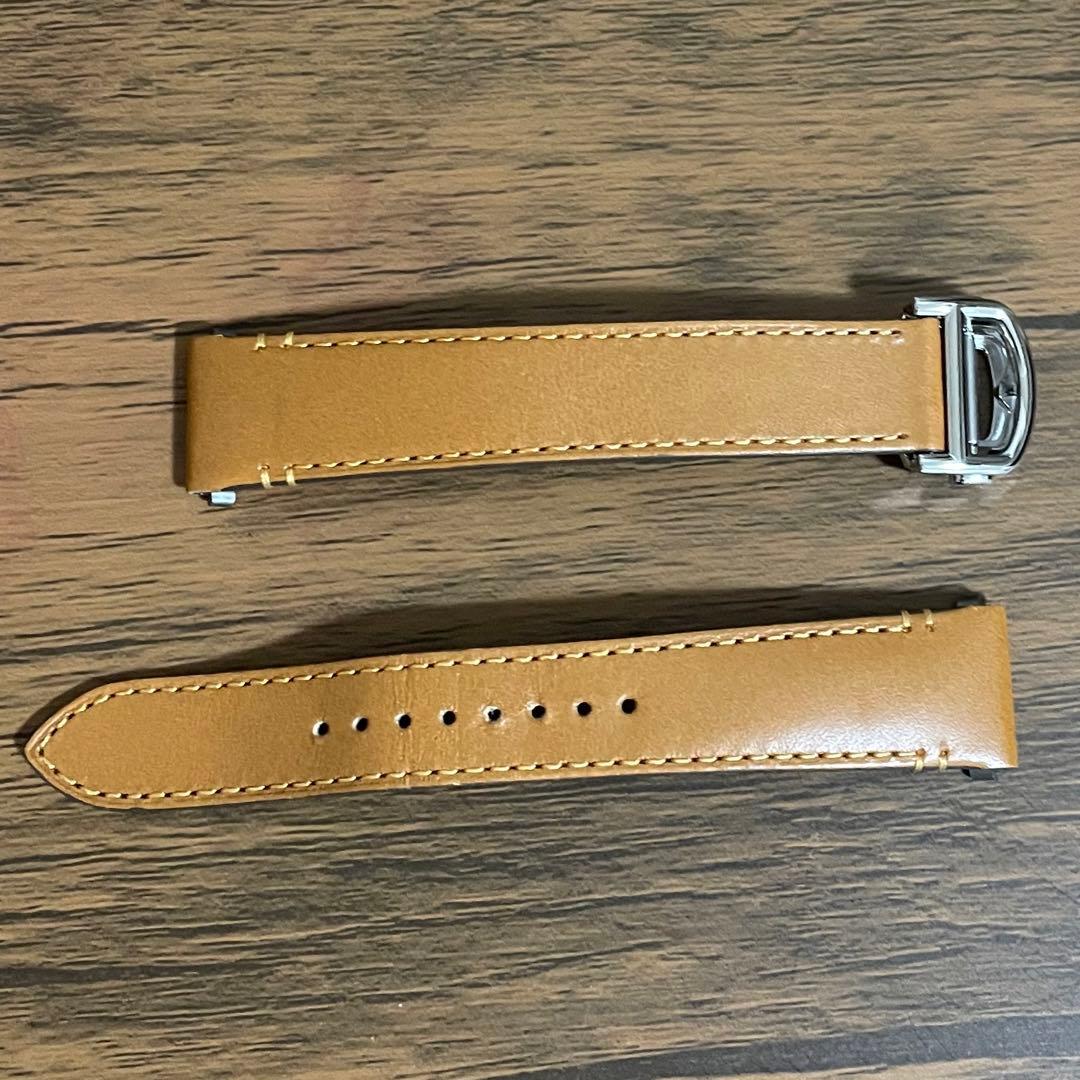 Cartier カルティエサントスMM(WSSA0029)用レザーベルト