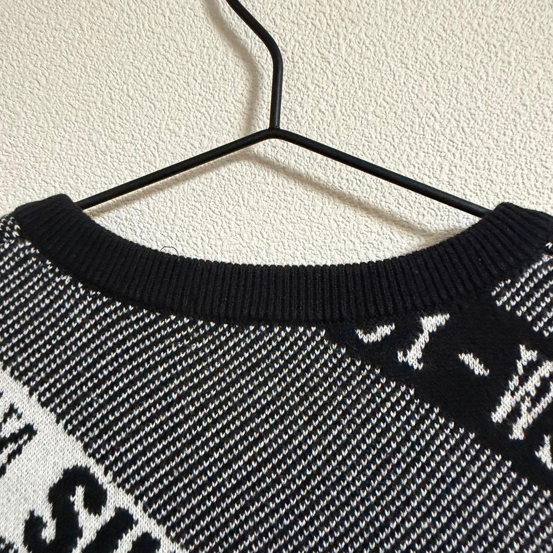 22SS Stripe Sweater Vest/ストライプニットベスト