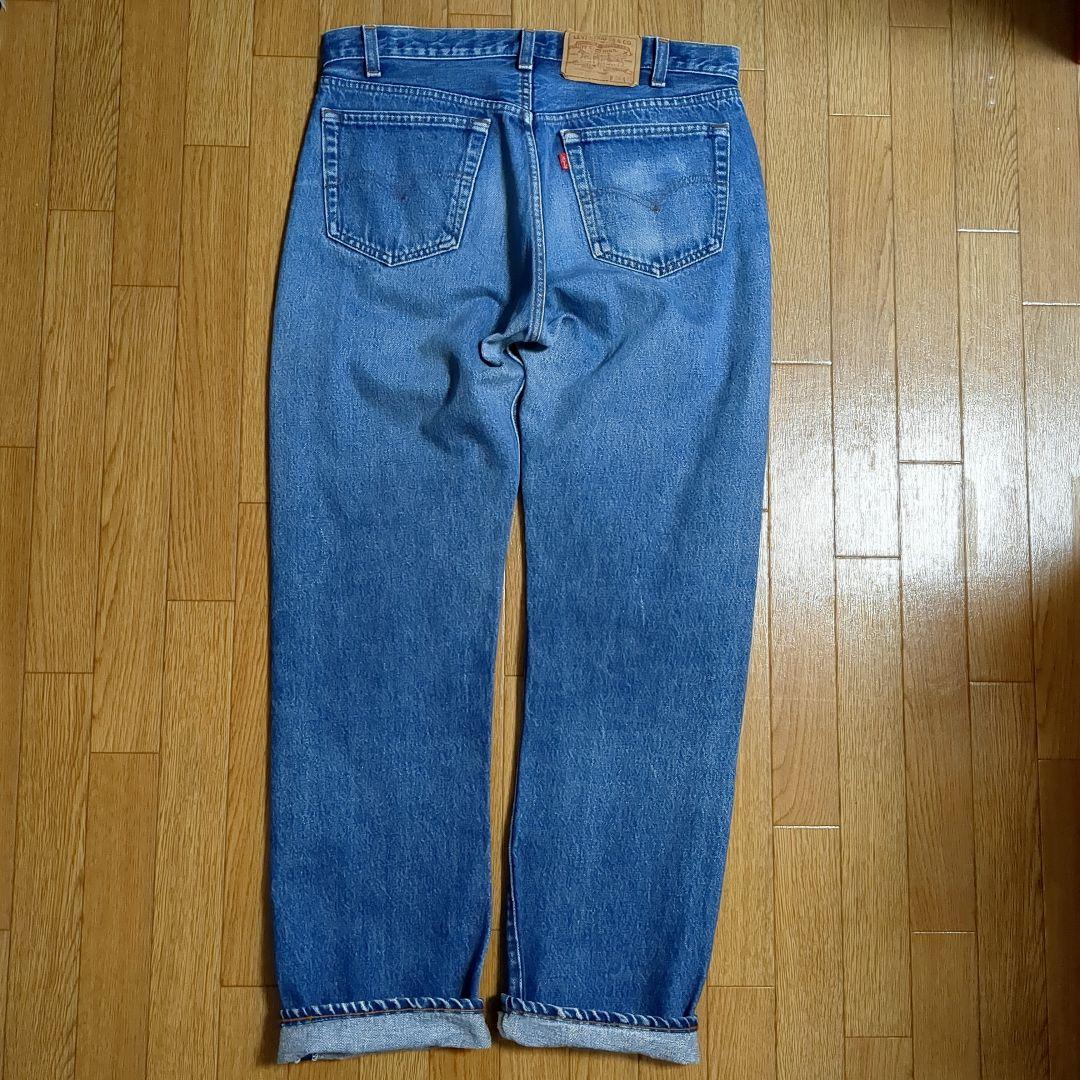 リーバイス501ハチマル W34 旧16番工場 内股シングル 501赤耳 80s