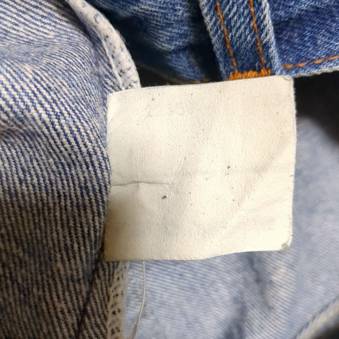 リーバイス501ハチマル W34 旧16番工場 内股シングル 501赤耳 80s