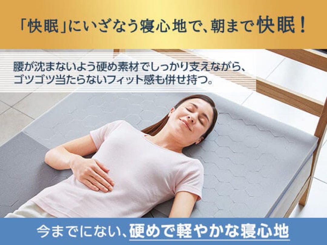 【最安値】　トゥルースリーパーエアフリー高反発マットレス