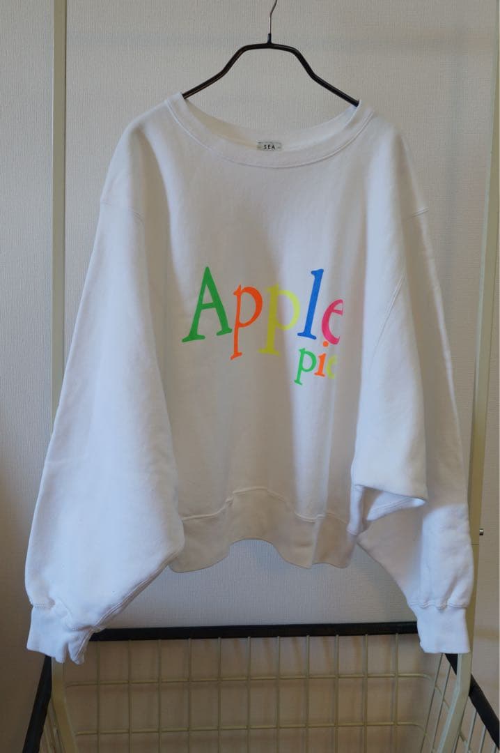 青*様 SEA カラフルロゴ Apple （pie）トレーナー