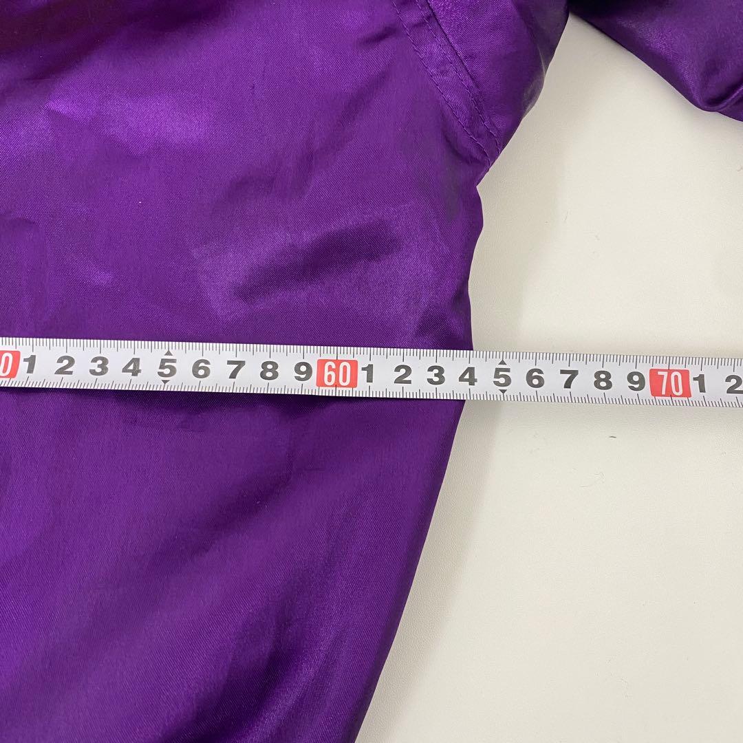 NBA LAKERS レイカーズ バーシティジャケット スタジャン パープル L