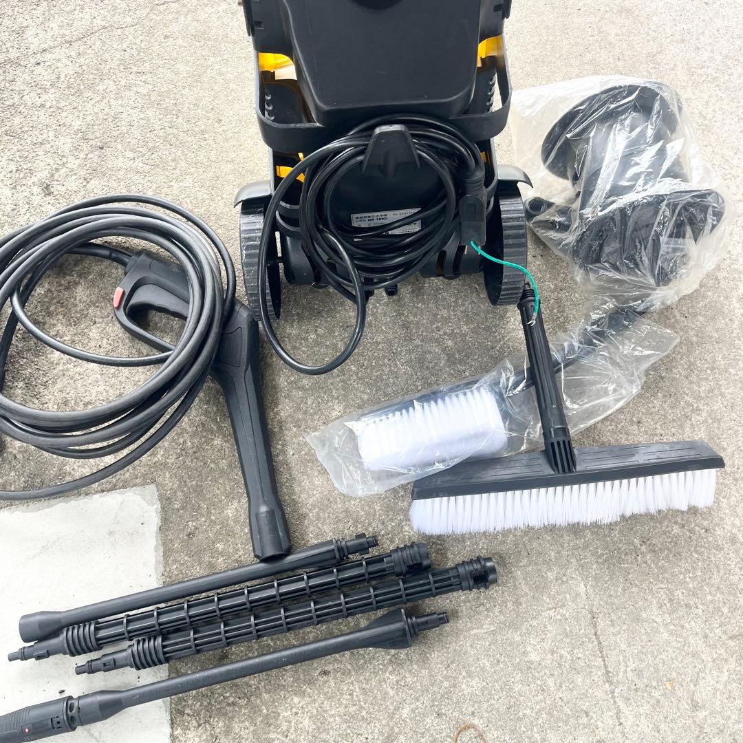 HIDAKA ヒダカ 家庭用高圧洗浄機 HK-1890 60Hz 付属品多数