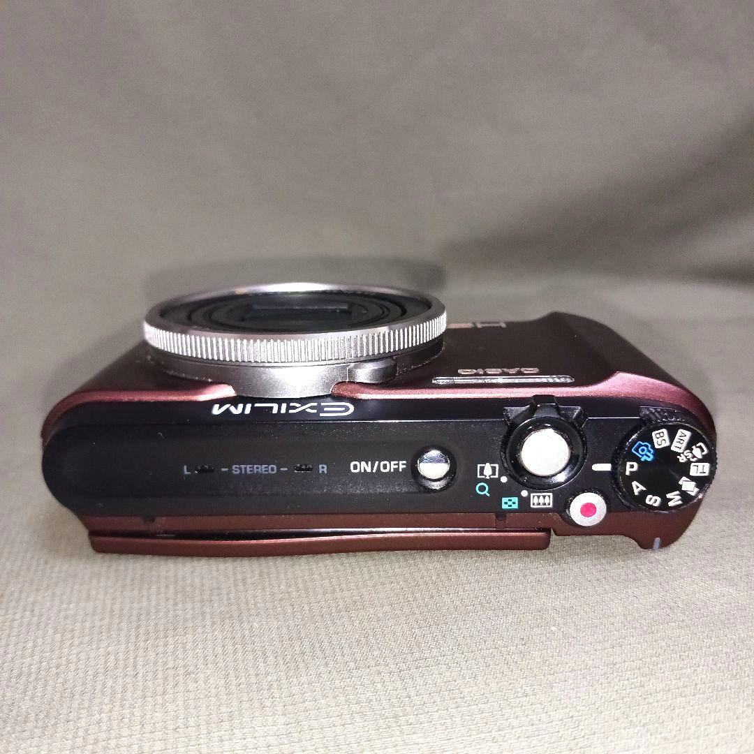 【美品】CASIO カシオ EX-ZR1300 ブラウン デジカメ EXILIM