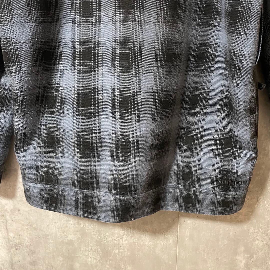 Burtonバートンスキーウェアスノーボードジャケットパーカーフード黒ブラック紺