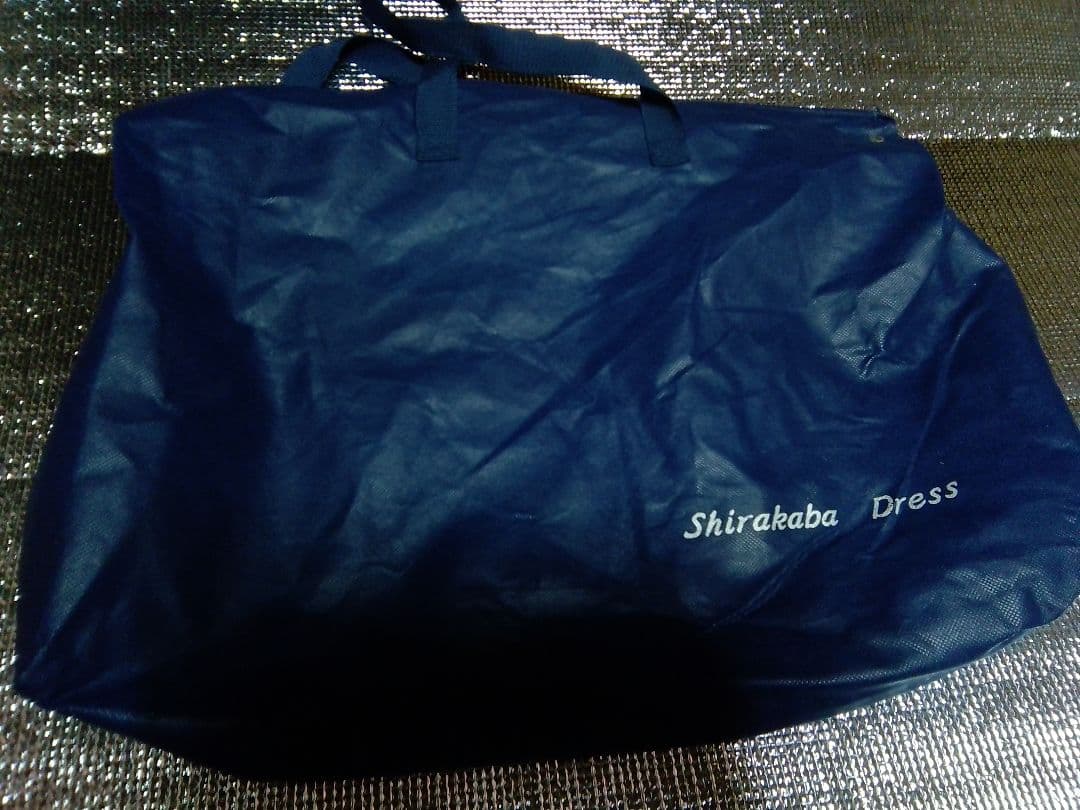 社交ダンス用ドレス 白樺ドレス Mサイズ 衣裳バック有り