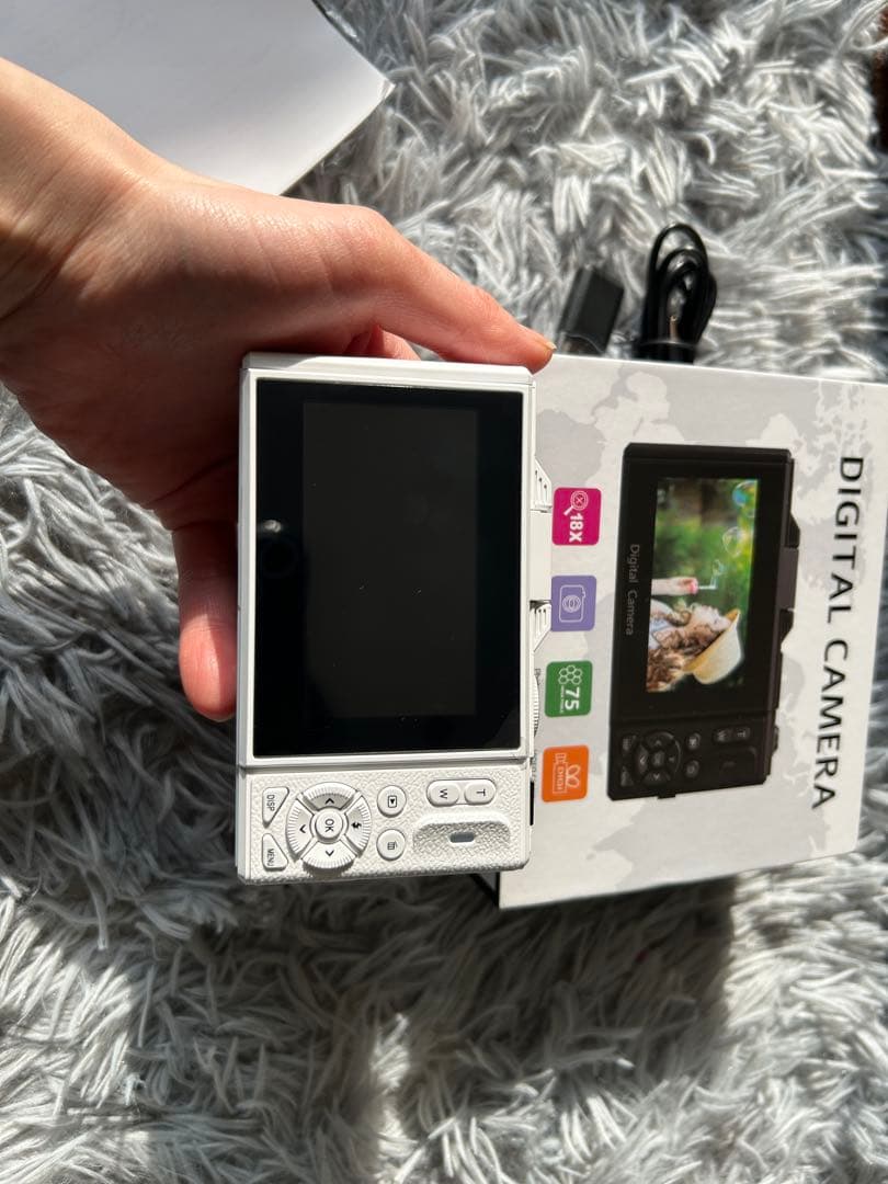 5K コンパクトデジタルカメラ ホワイト