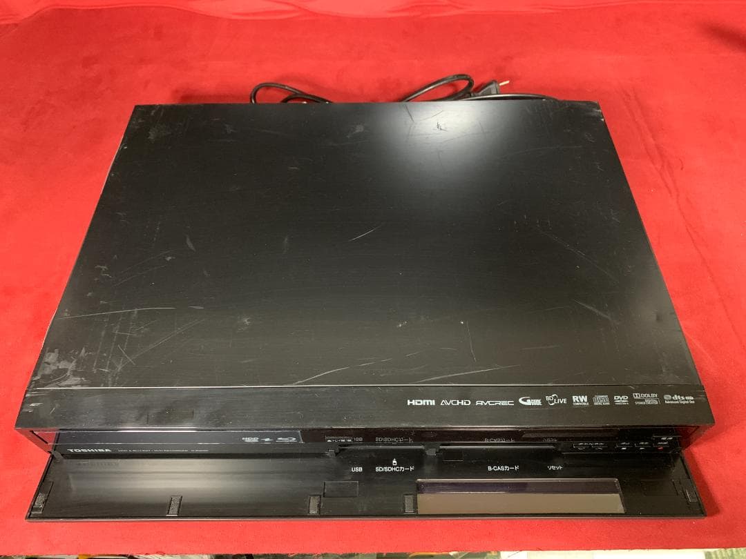 2TBに換装 東芝 VARDIAブルーレイ D-B305K 徹底清掃・整備済み