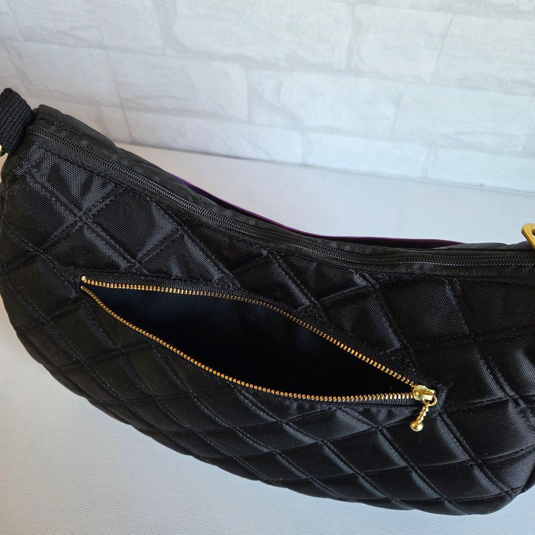 JUNE①　巾着リュック　エチノ×ナイロンキルト　ハンドメイド