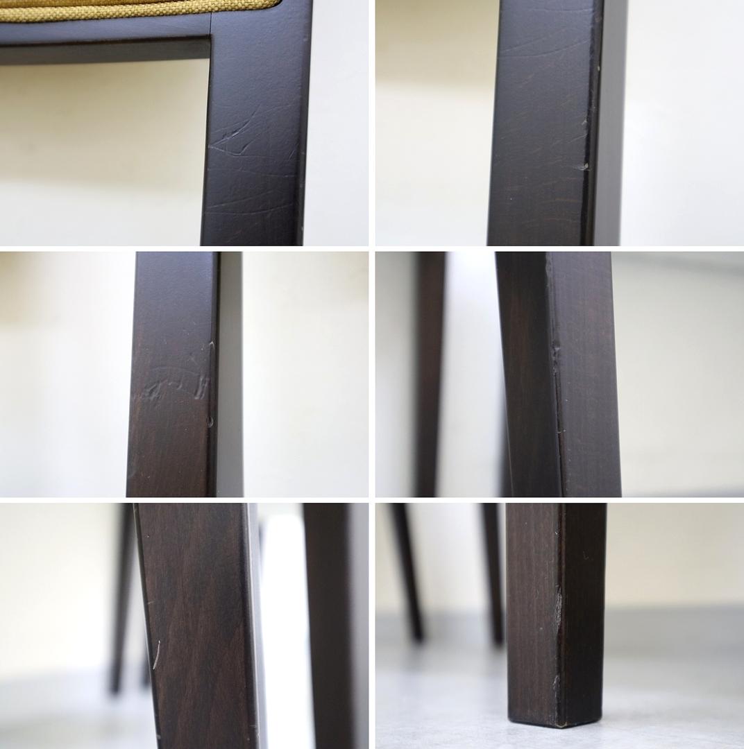 B①4脚セット 美品 TIME&STYLE ダイニングチェア 椅子 旭川家具