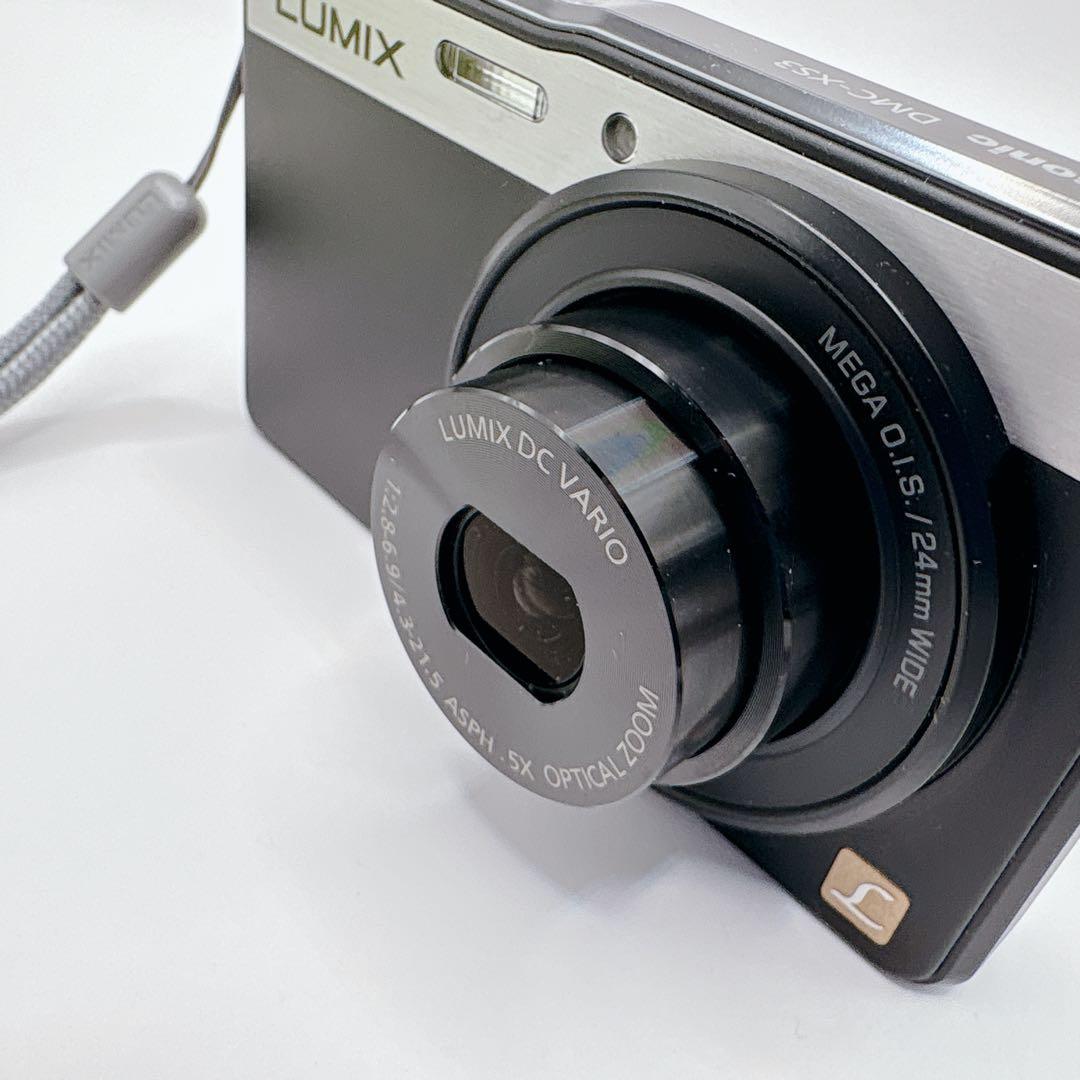 美品Panasonic LUMIX DMC-XS3-K ブラック パナソニック