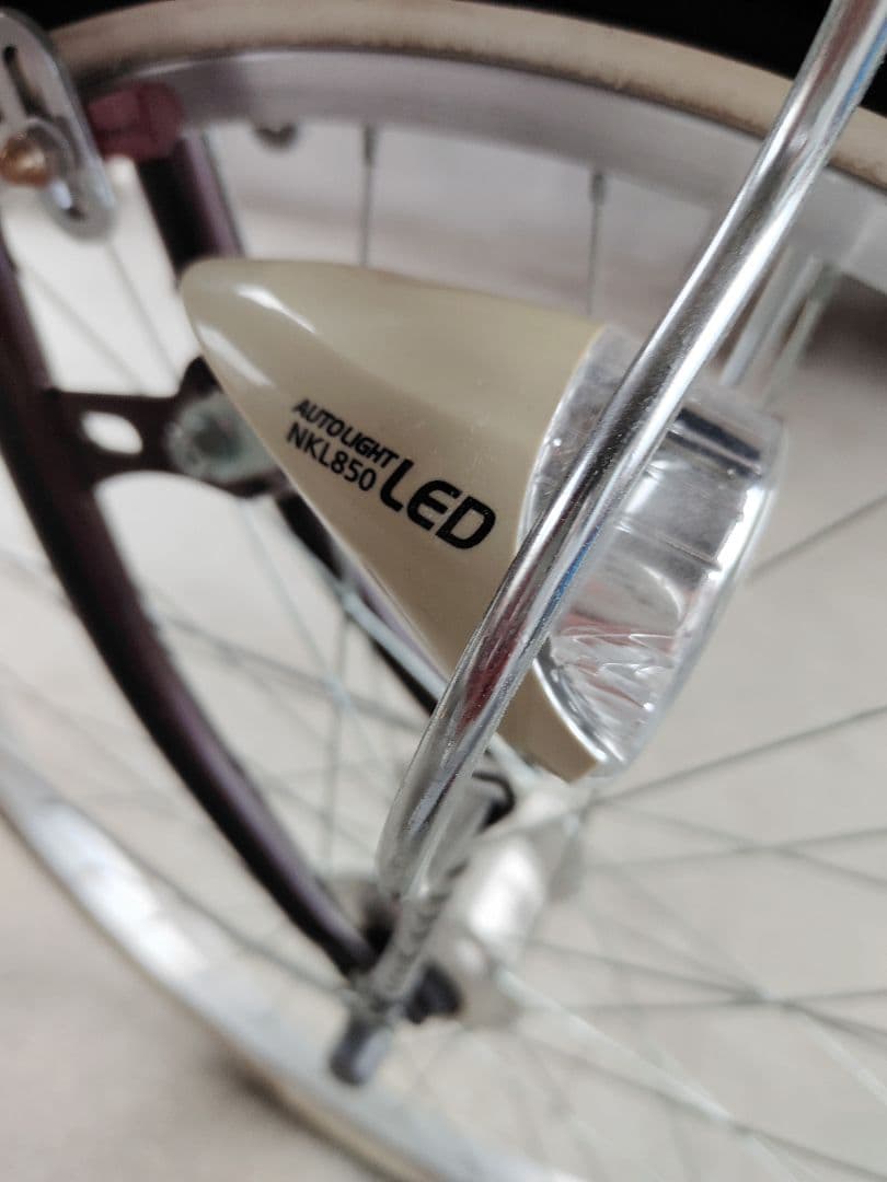 【値下げ】マルイシ　自転車　シティ サイクル 24インチ ブラウン　引き取り価格