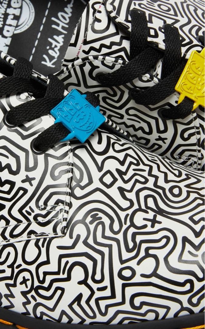 2*i様 Dr.Martens×KEITH HARING/3ホール レザー シュ