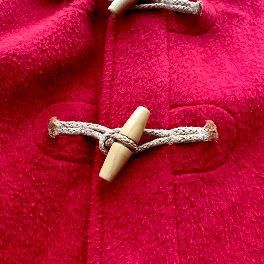 【極美品 3L】MONTGOMERY Tibbett ダッフルコート 英国製 赤