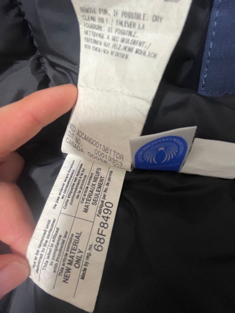 カナダグース　ダウン