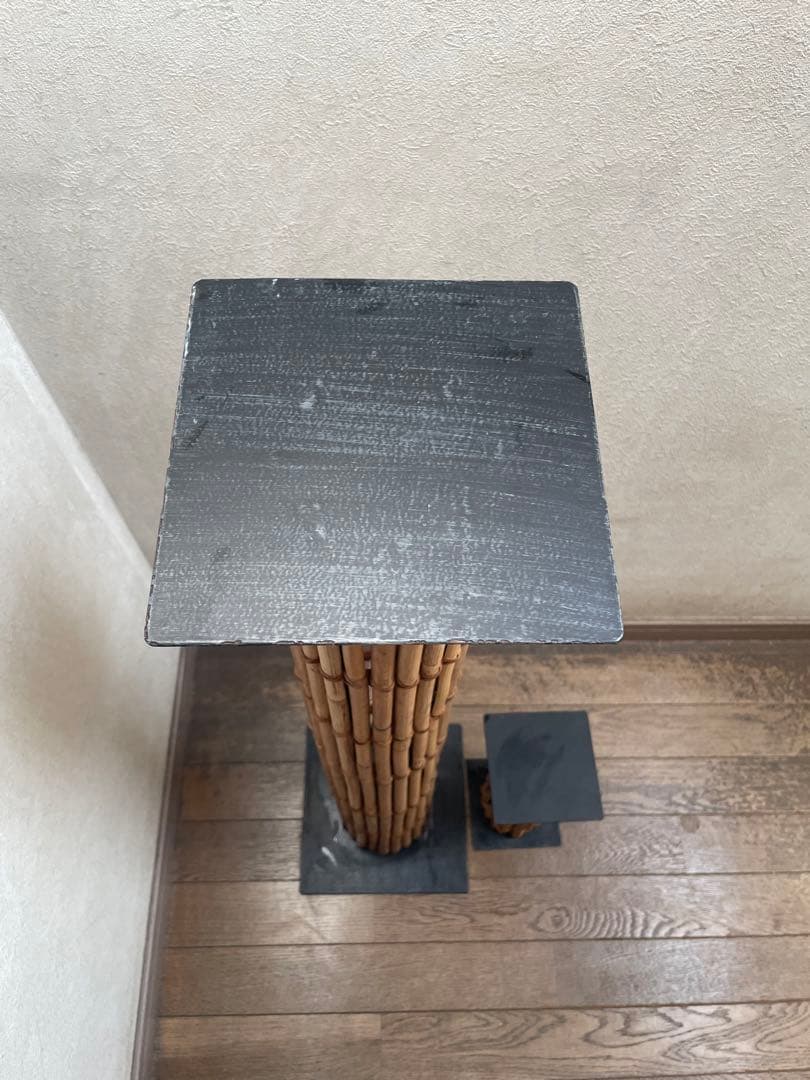 ＊値下げ＊ 和調のフラワースタンド(大小セット)