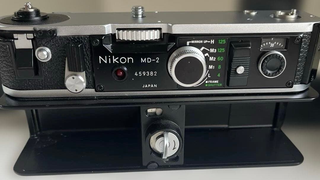 Nikon F2モータードライブMD-2 バッテリーケースMB-1