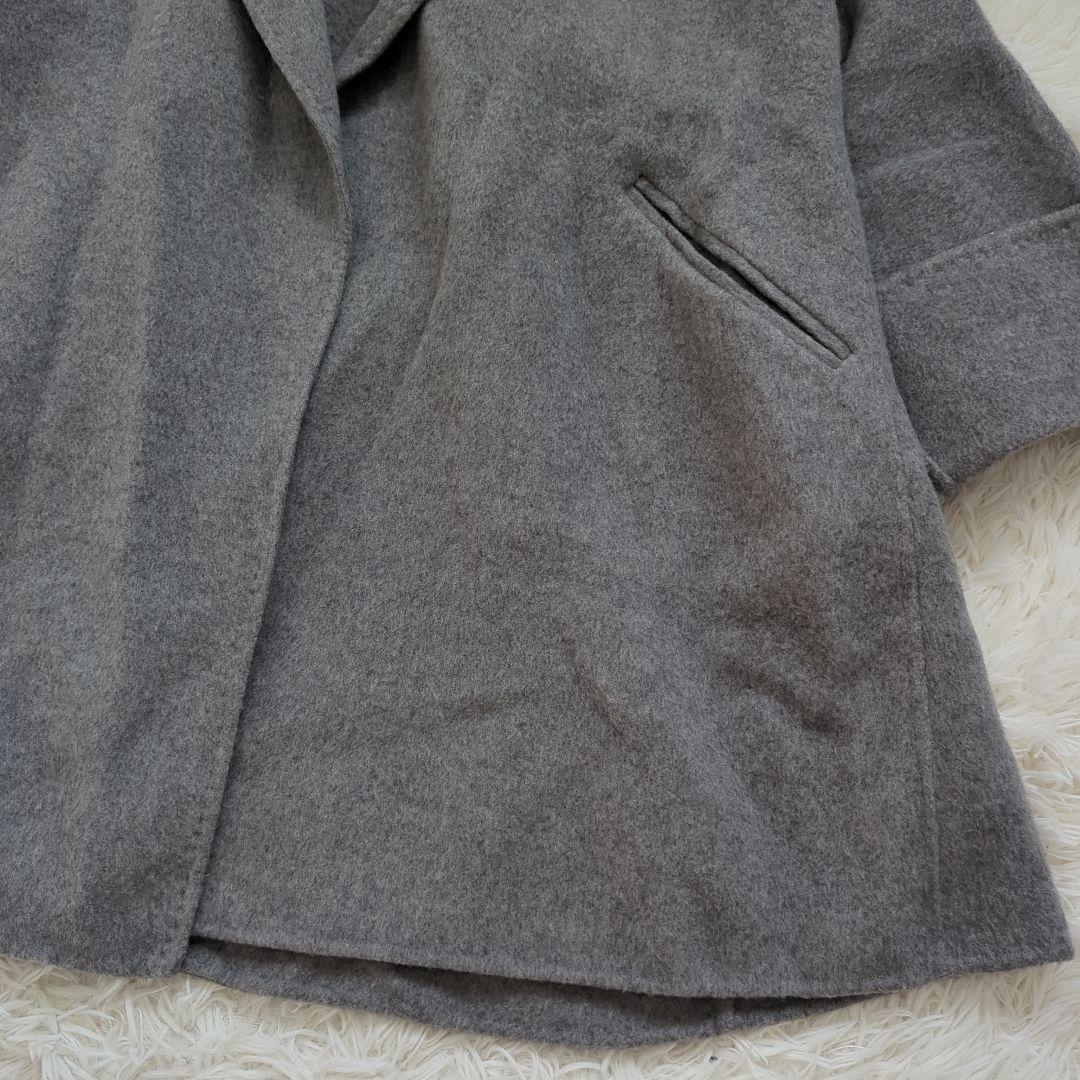 雑誌掲載　現行　Ｗフェイス ROPE メルトンショールカラーコート