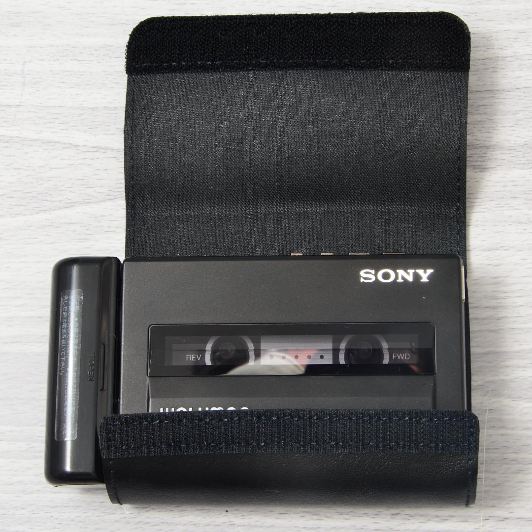 SONY WALKMAN WM-150 カセットウォークマン ケース付 整備済