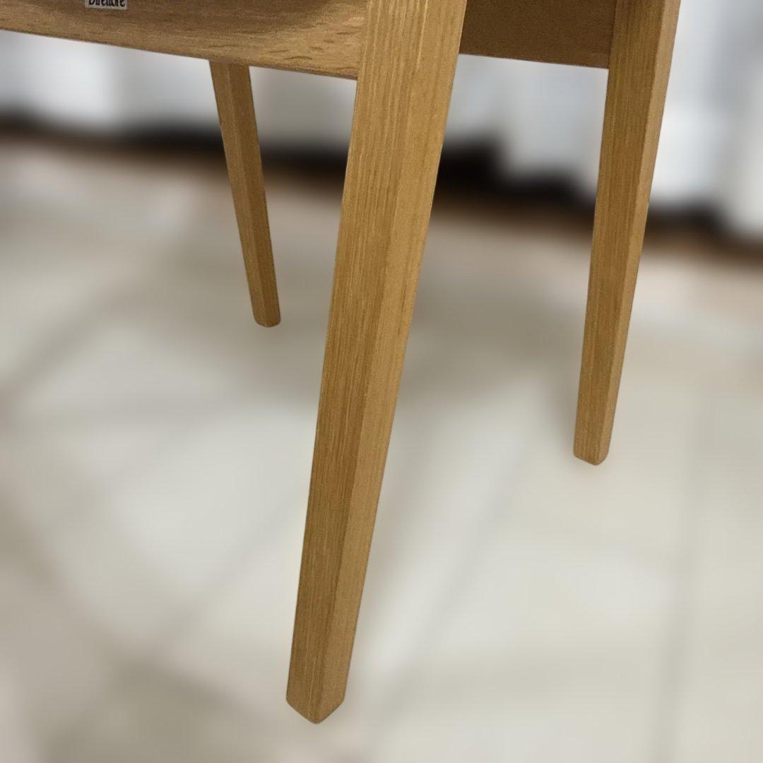 カリモク　ブラウン スツール　カリモク