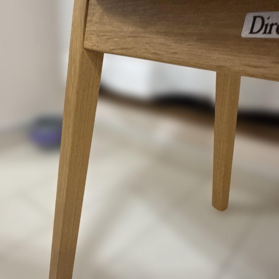 カリモク　ブラウン スツール　カリモク