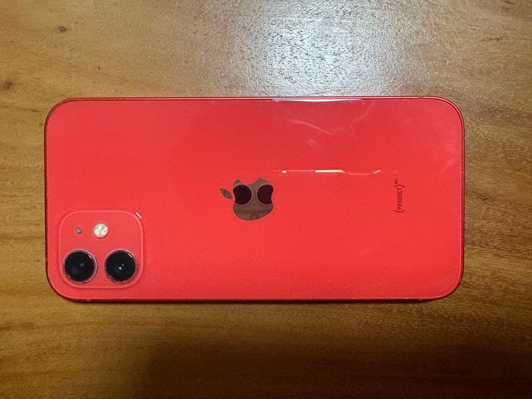 iPhone 12 (PRODUCT(RED)) 本体　SIMフリー