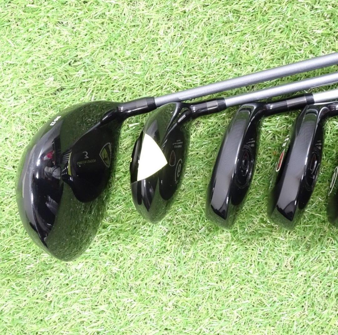 メンズゴルフ シニアゴルフ研究所 EZY POWER 8本セット グリーンスプー