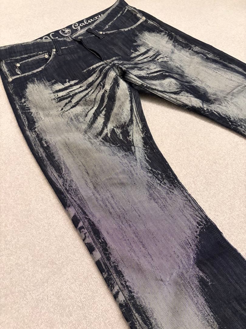 超美品A-POC ABLE ISSEY MIYAKE GALAXY デニムパンツ