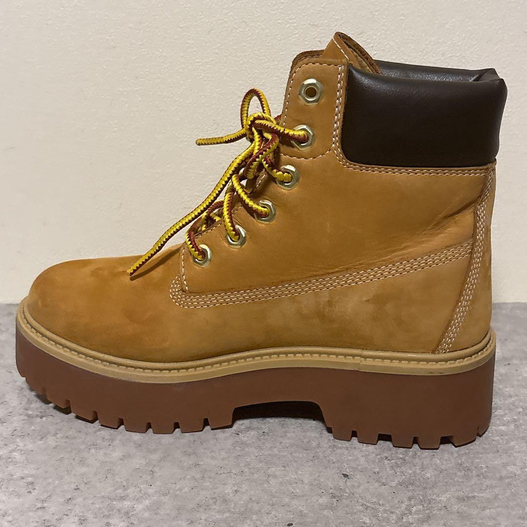 美品✨Timberland ブーツ 6インチ プレミアム プラットフォーム 厚底