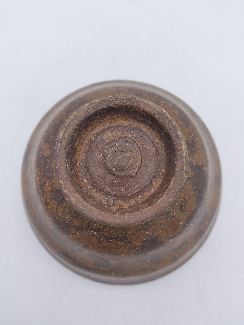 c498 茶碗 柿の蒂写 高麗陶窯 曹東憲 木箱 茶道具 古物