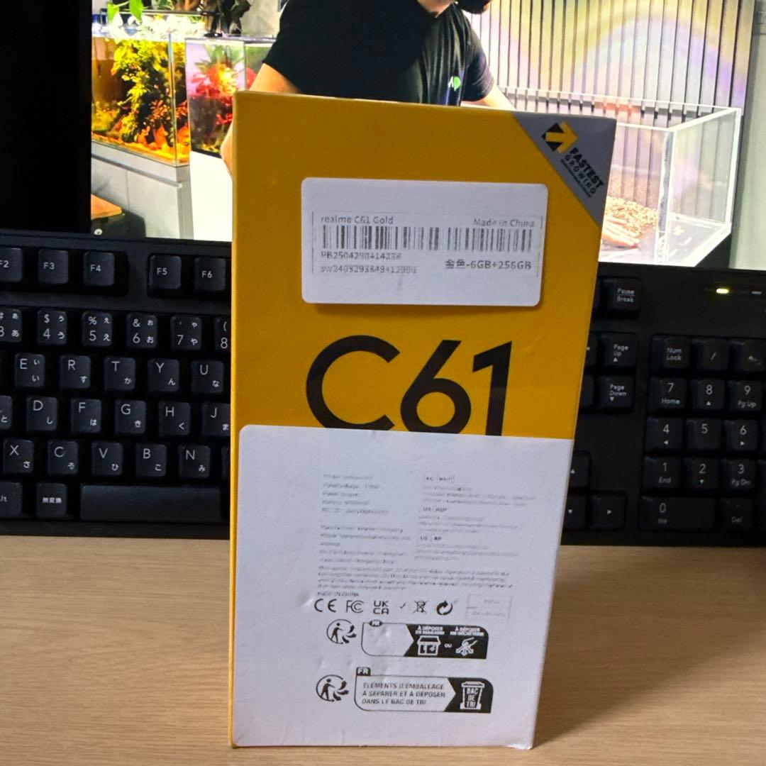 realme C61 スマートフォン本体新品未開封未使用