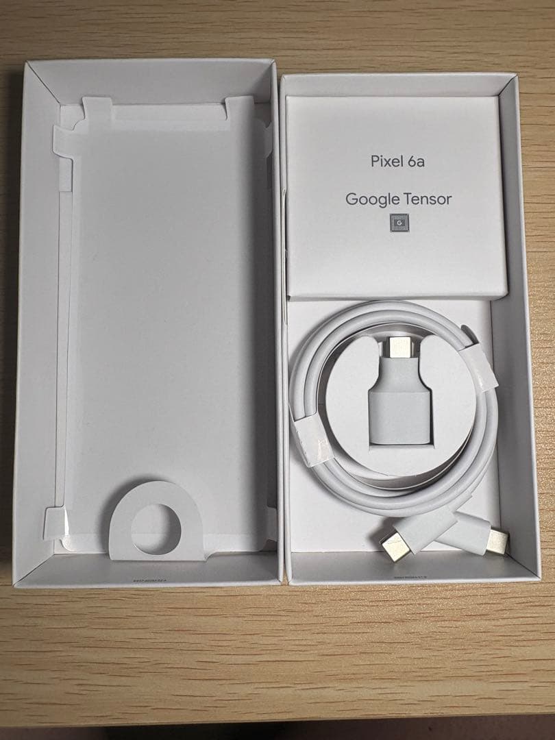 【美品】Google Pixel 6a ホワイト simフリー ケース付き