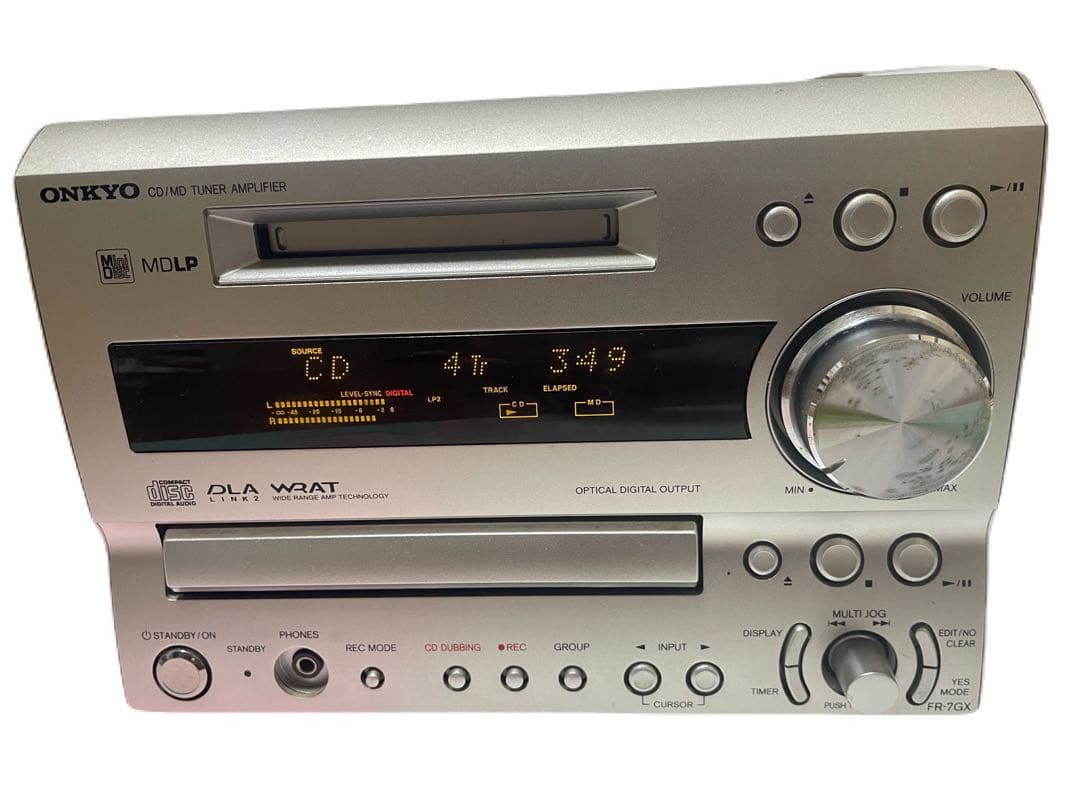 ONKYO CD MD ミニコンポ　FR 7GX 動作確認済みフルセット