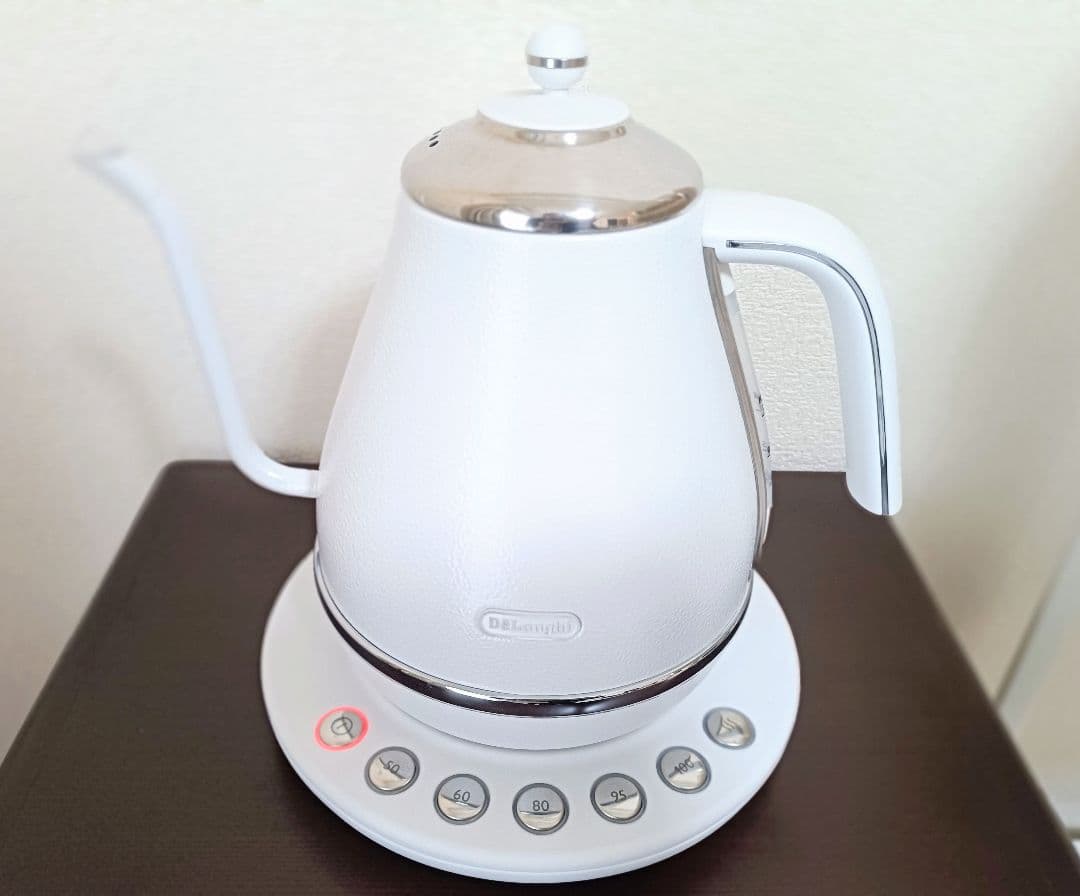 DeLonghi アイコナ 電気ケトル KBOE1230J ホワイト