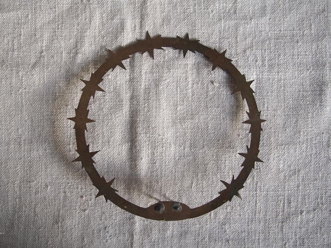 聖母マリア像につける星のついた光輪 クラウン カトリック彫像用/K377