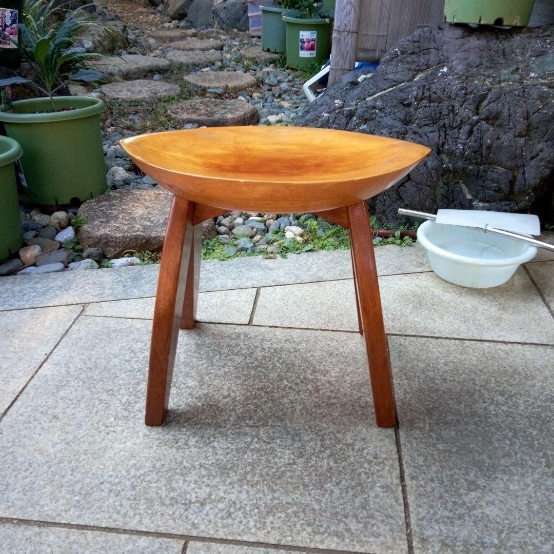 椅子　スツール　アフリカ製　アンティーク　民芸品　工芸品　民族　民族雑貨