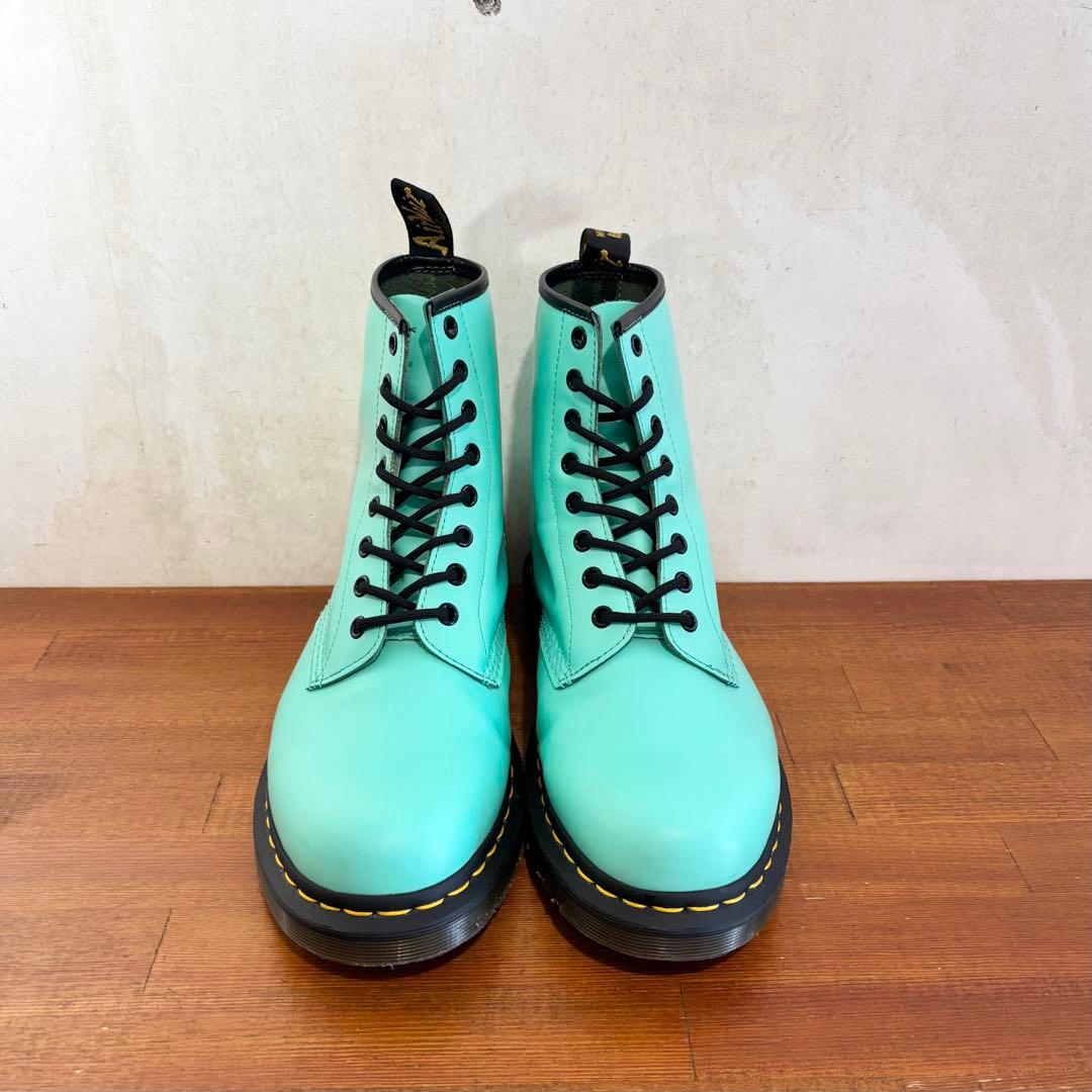 極美品　ドクターマーチン　8ホール　ペパーミントグリーン　28.0センチ
