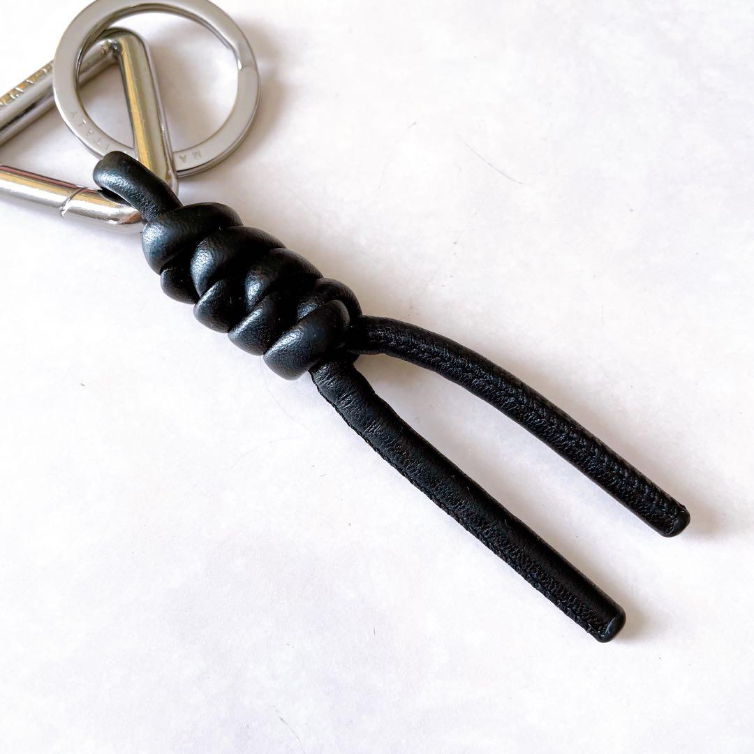 Bottega Veneta ボッテガヴェネタ　キーリング　キーホルダー　黒