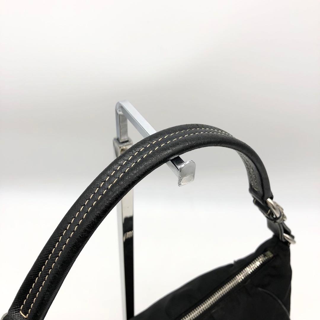 美品✨ PRADA プラダ ワンショルダーバッグ ナイロン ブラック