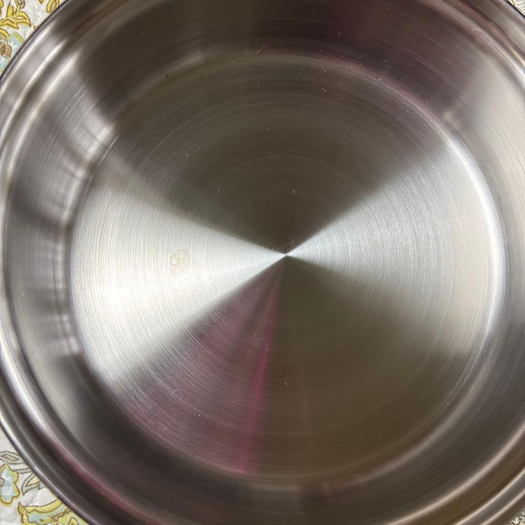 新品未使用■アムウェイ　amway　中フライパン　ステンレス■