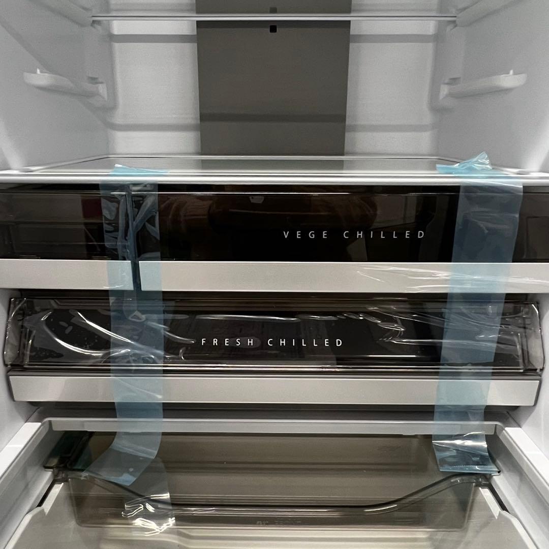 958⭕️【未使用】25年　綺麗　冷蔵庫　アクア　大型　400-500ℓ　設置無料