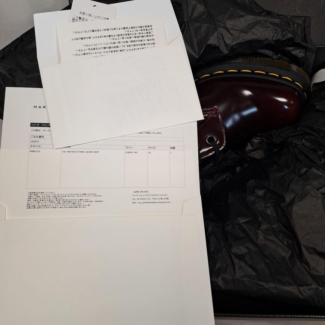 Dr.Martens　ドクターマーチン　MARC　JACOBS　美品　箱付き