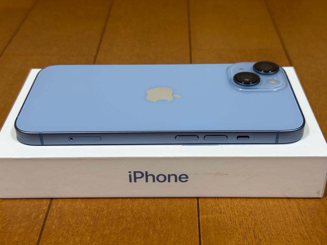 iPhone 14 128GB ブルー SIM フリー 95%