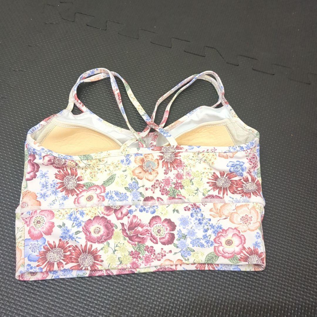 お値下✡【美品】lava SUKALA エンブロイダリープリントブラトップ S